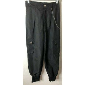 Milumia Women High Waist Cropped Jogger Cargo Pant